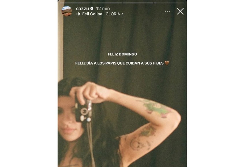 La historia que subió la cantante.