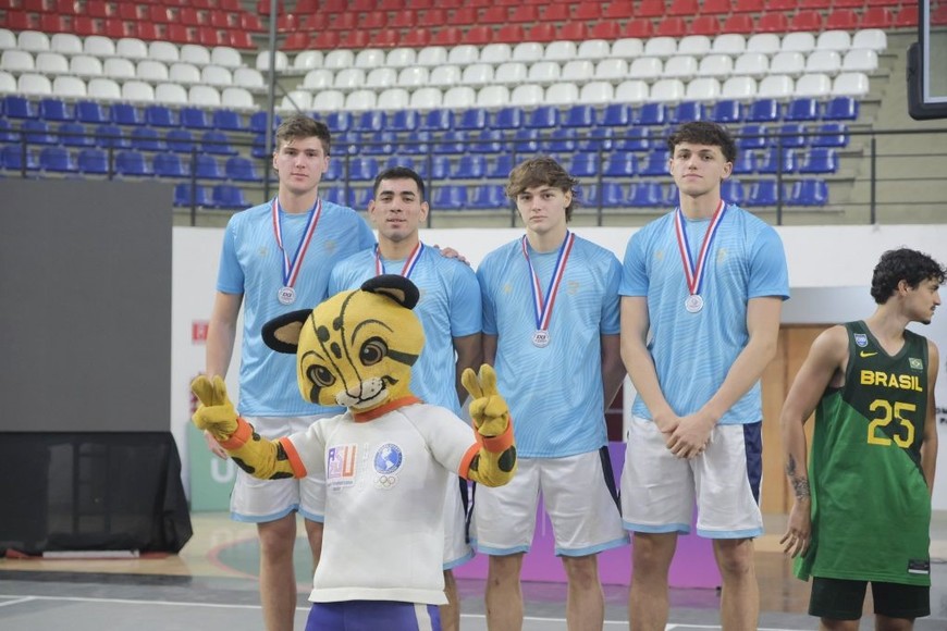 Los varones se consagraron subcampeones. Crédito: CABB