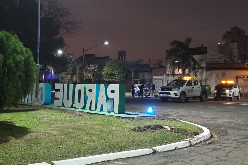 Así quedaron los dos vehículos tras el incidente. Crédito: El Litoral