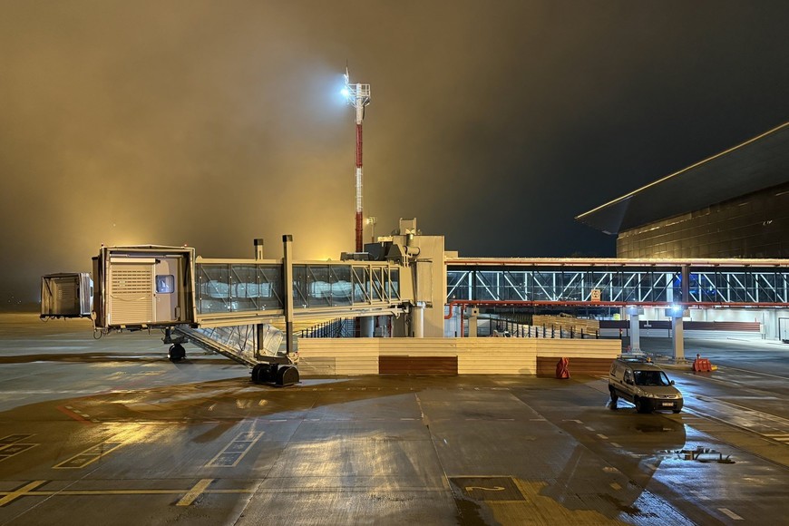 La manga aún no estará operativa. Gentileza @SpottersArg