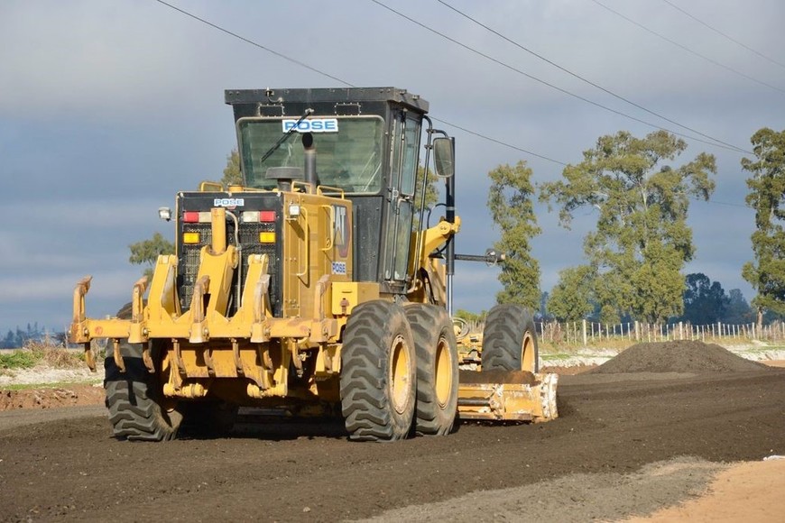 Personal de la empresa en plena tarea.