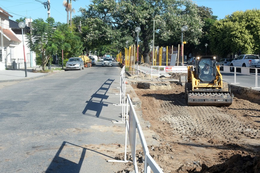 En febrero pasado comenzaron los trabajos en el cantero.