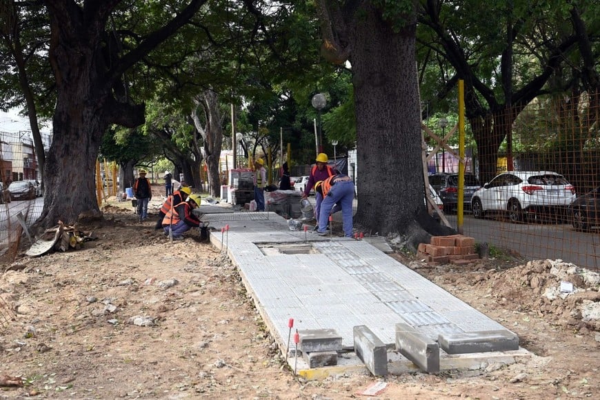 La obra tiene un porcentaje de avance del 30 %, dijo el secretario.