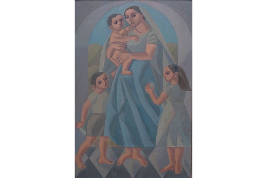 Obra de Norah Borges. Foto: Museo Rosa Galisteo