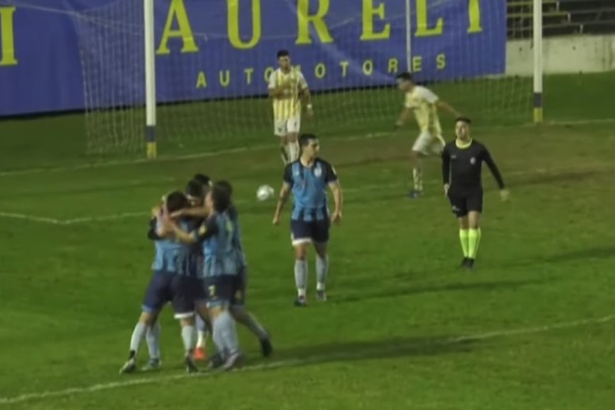 Saliadarre le dio la ventaja transitoria a Racing.