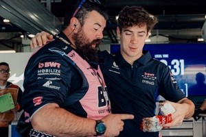 Franco Colapinto perdió a un amigo en Alpine. Foto: Gentileza