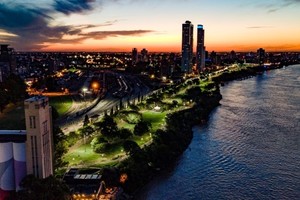 Rosario y otras 80 localidades de la zona sur de la provincia de Santa Fe cuentan, en el servicio de gas natural por redes, con el subsidio por zona fría previsto por la Ley  Ley 27.637, que partió en dos al mapa de la bota. Crédito: Archivo El Litoral.