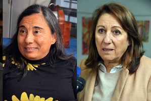 El diputado provincial Pablo Farías, la referente Gabriela Bruno y la diputada nacional Mónica Fein dialogaron sobre el importante tema. Crédito: Guillermo Di Salvatore