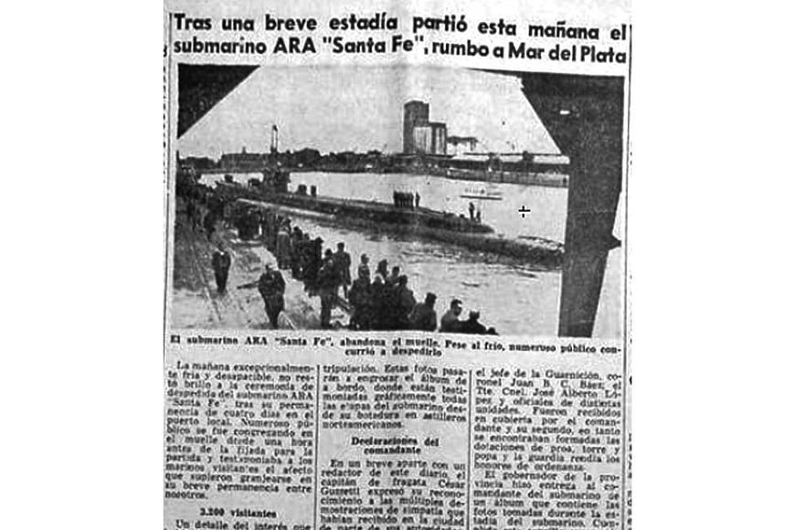 La crónica de despedida. Archivo El Litoral