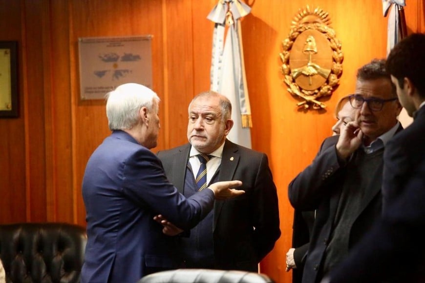 Luis Juez, Álvaro González y Alberto Maques impulsaron la acusación contra Bailaque