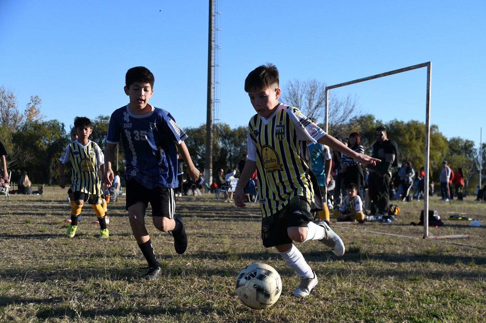 Encuentro de escuelitas de fútbol en Club Querandí