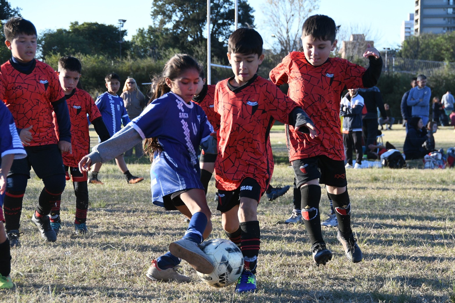 Encuentro de escuelitas de fútbol en Club Querandí