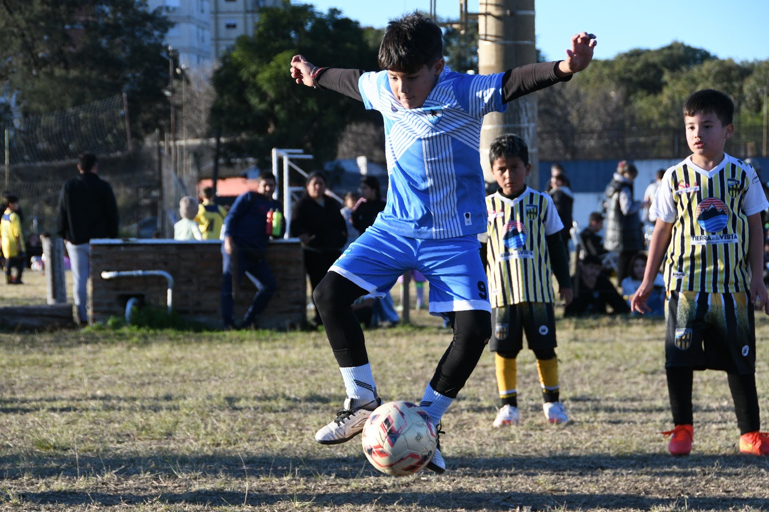 Encuentro de escuelitas de fútbol en Club Querandí