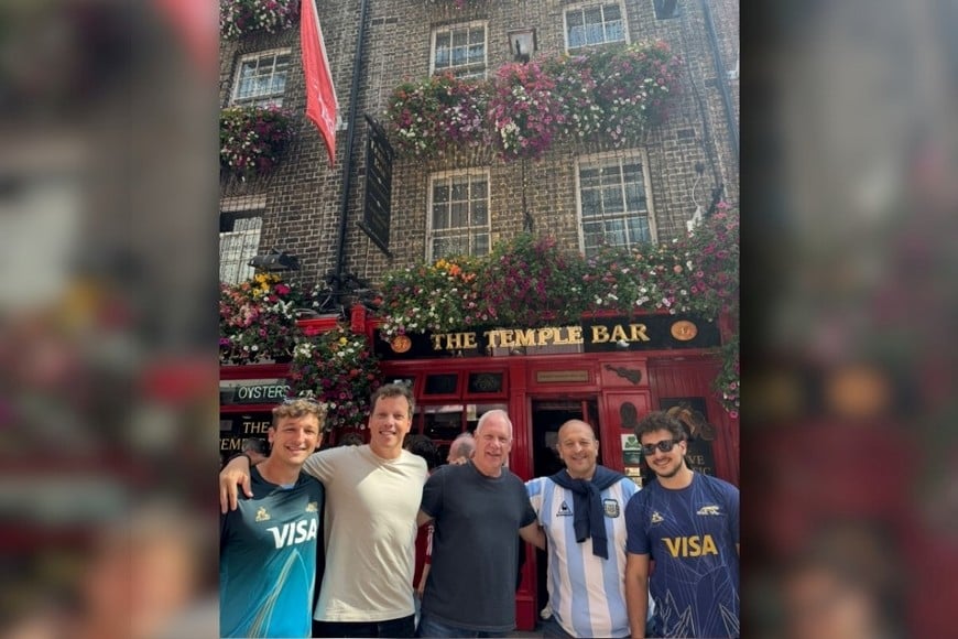 Santa Fe y El Litoral presentes para Irlanda - Los Pumas. Foto: El Litoral