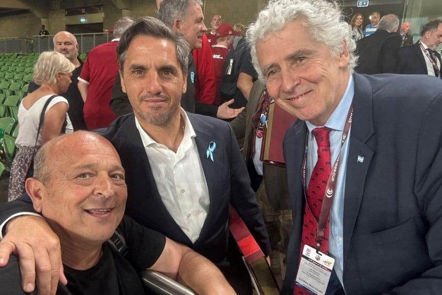 El Litoral presente en Irlanda-Los Pumas. Foto: El Litoral