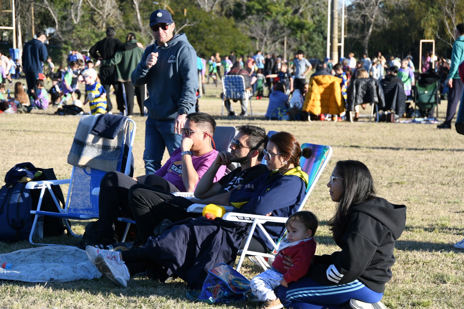 Encuentro de escuelitas de fútbol en Club Querandí
