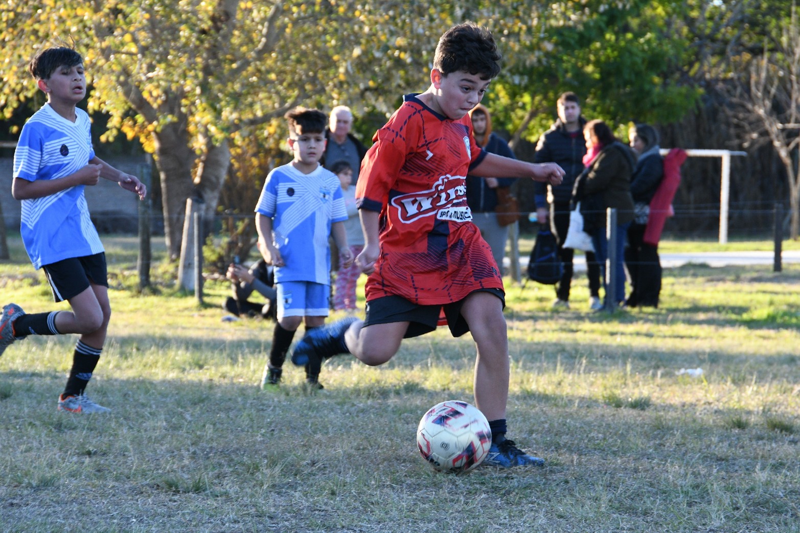 Encuentro de escuelitas de fútbol en Club Querandí