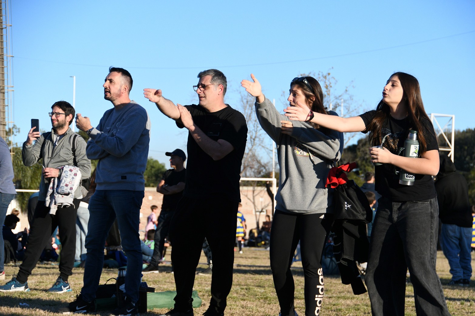 Encuentro de escuelitas de fútbol en Club Querandí