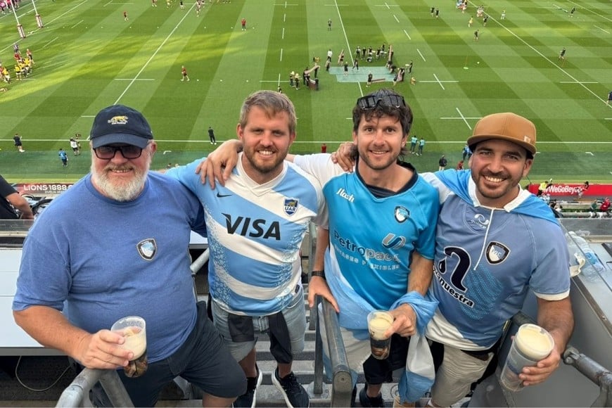 Santa Fe y El Litoral presentes para Irlanda - Los Pumas. Foto: El Litoral