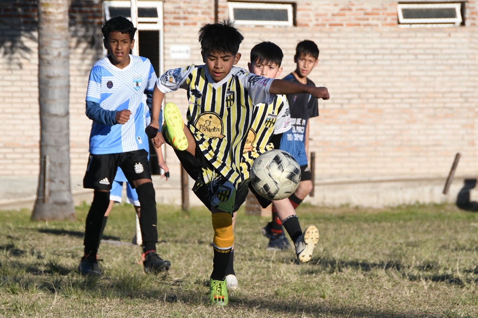 Encuentro de escuelitas de fútbol en Club Querandí