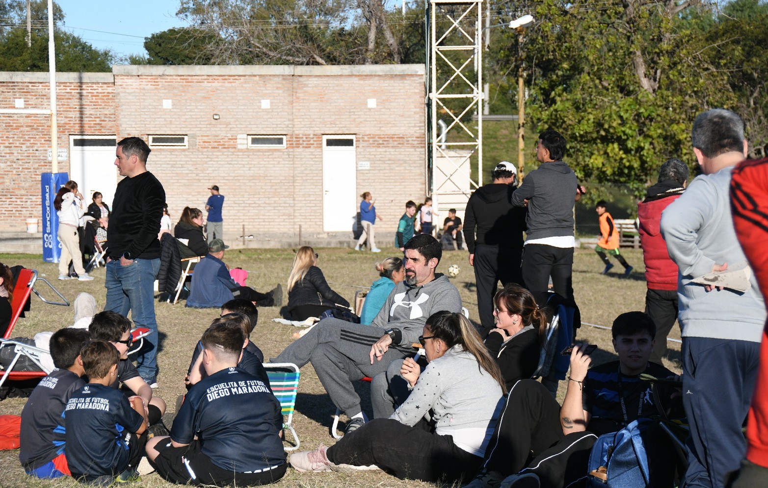 Encuentro de escuelitas de fútbol en Club Querandí