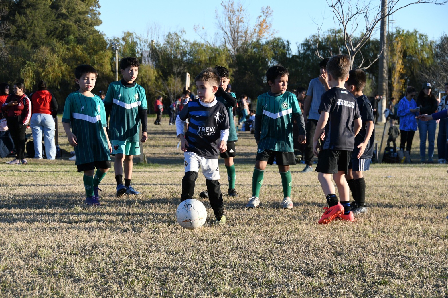Encuentro de escuelitas de fútbol en Club Querandí