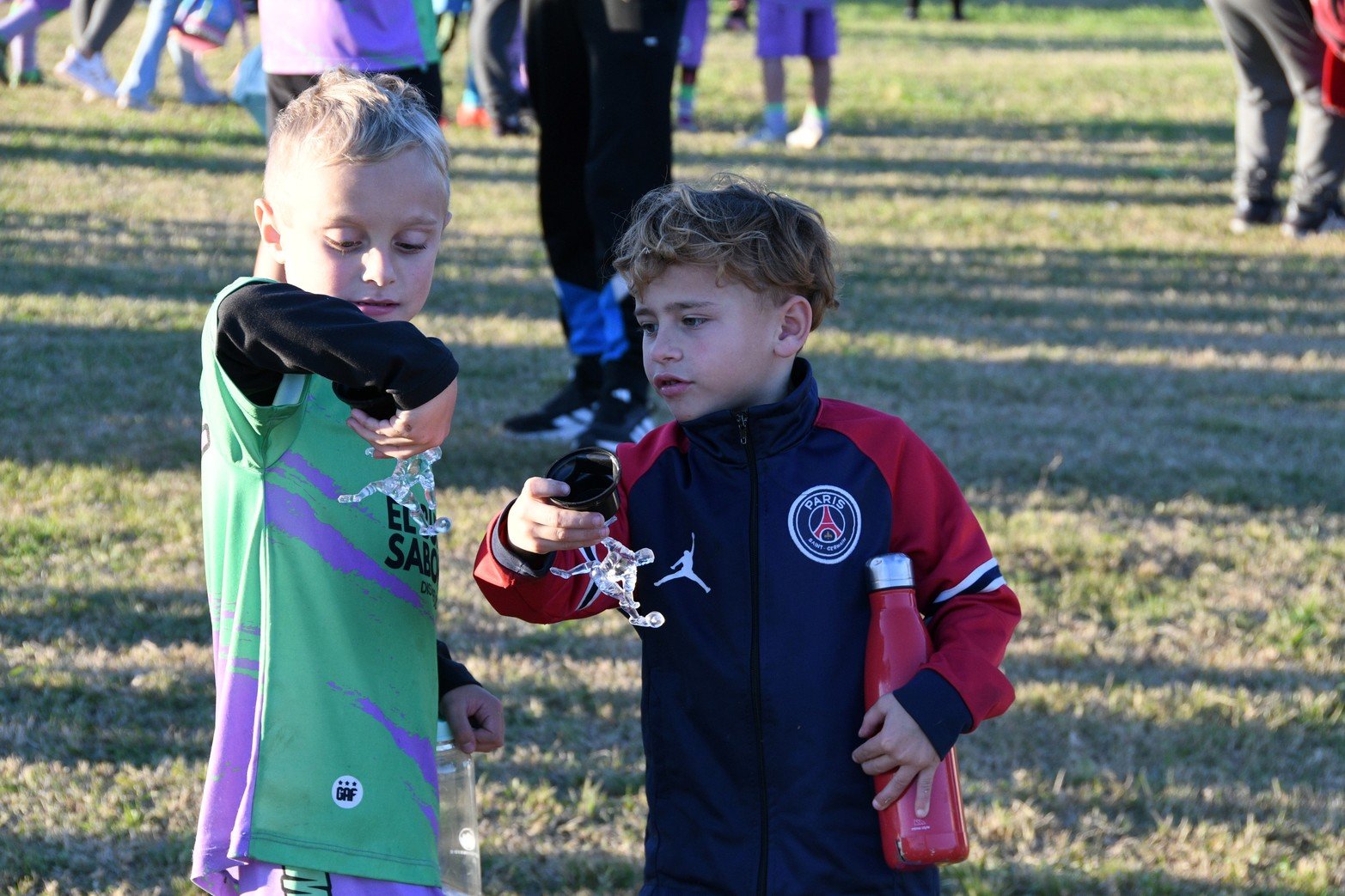 Encuentro de escuelitas de fútbol en Club Querandí