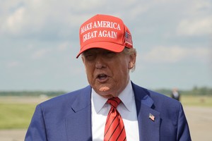 Trump habló en Nueva Jersey y respaldó la ofensiva israelí sobre Irán.