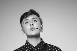 Agustina Ferrand, joven poeta y dibujante santotomesina. Autora prolífica, ya lleva ocho publicaciones.