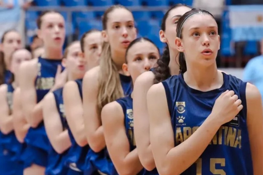 Meli sumó sus primeros puntos en el torneo. Foto: FIBA