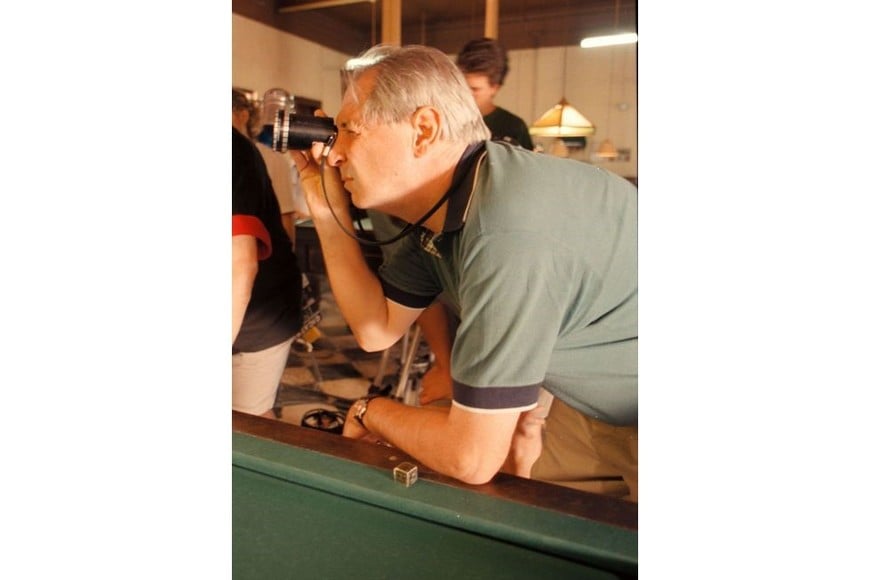 Coll en pleno rodaje. Foto: Archivo El Litoral