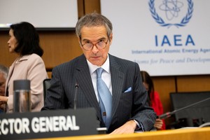 International Atomic Energy Agency (IAEA) Director General Rafael Grossi waits for an emergency meeting of the agency’s Board of Governors to discuss the situation in Iran following the U.S. attacks on the country’s nuclear facilities, at the IAEA headquarters in Vienna, Austria, June 23, 2025. REUTERS/Elisabeth Mandl
