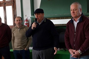 El intendente Juan Pablo Poletti formó parte del taller.