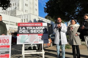 Pedro Medei presentó su propuesta contra el nuevo SEOM frente al Concejo
