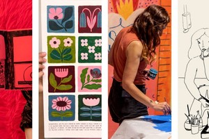 Muestra “La copia infiel. Vínculos afectivos entre arte y gráfica”, a cargo de las artistas santafesinas Virginia Abrigo, Martina Cúneo, Soledad Grossi y Agustina Miñones.