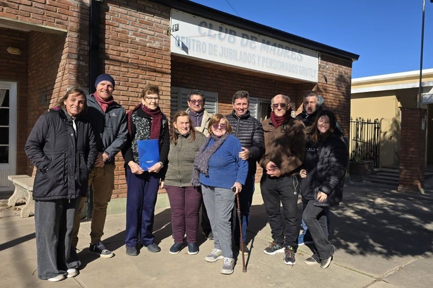 Reunión con referentes sociales.