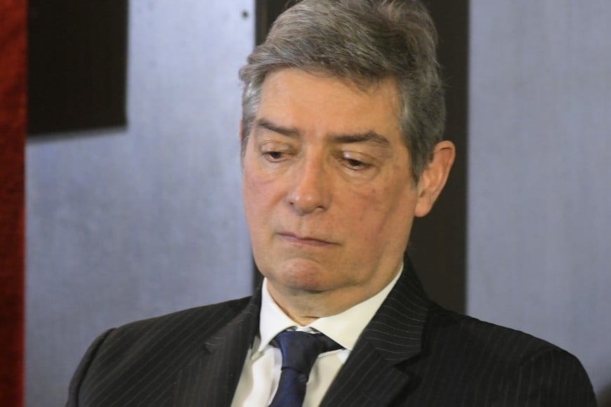 El episodio tuvo  lugar el 30 de mayo de 2024, mientras el presidente de la Corte encabezaba una reunión con jueces federales. Crédito: Manuel Fabatía.