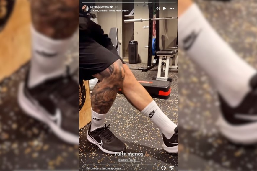 La publicación de la China en redes sociales.