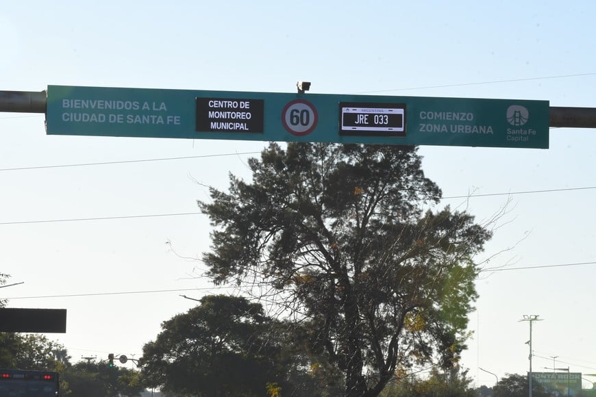 Detectarán infracciones y patentes buscadas. Crédito: Guillermo Di Salvatore.