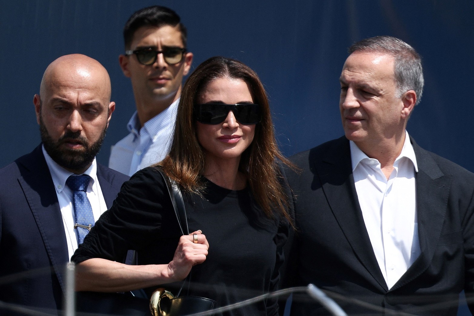 La reina Rania de Jordania.