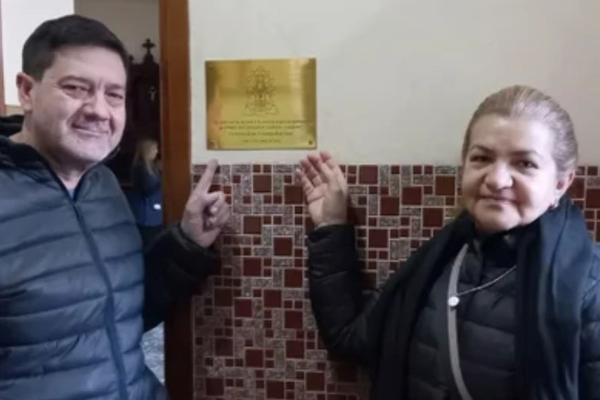 "En memoria de Fernando Báez Sosa”, se lee en la placa.