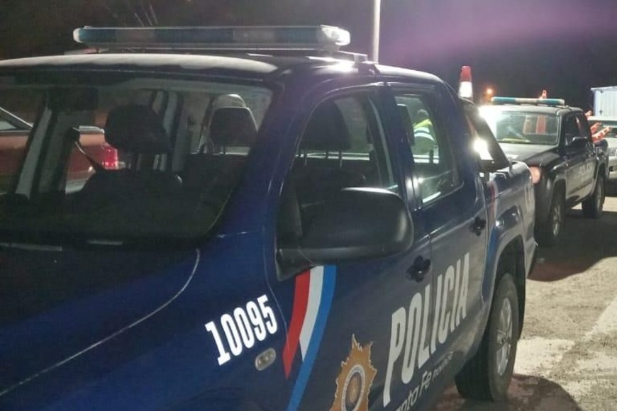 Policía provincial realizó el operativo.
