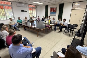 Reunión del Consejo Local Asesor de la Estación Experimental Agropecuaria INTA Reconquista en la salió electo Max Grether.