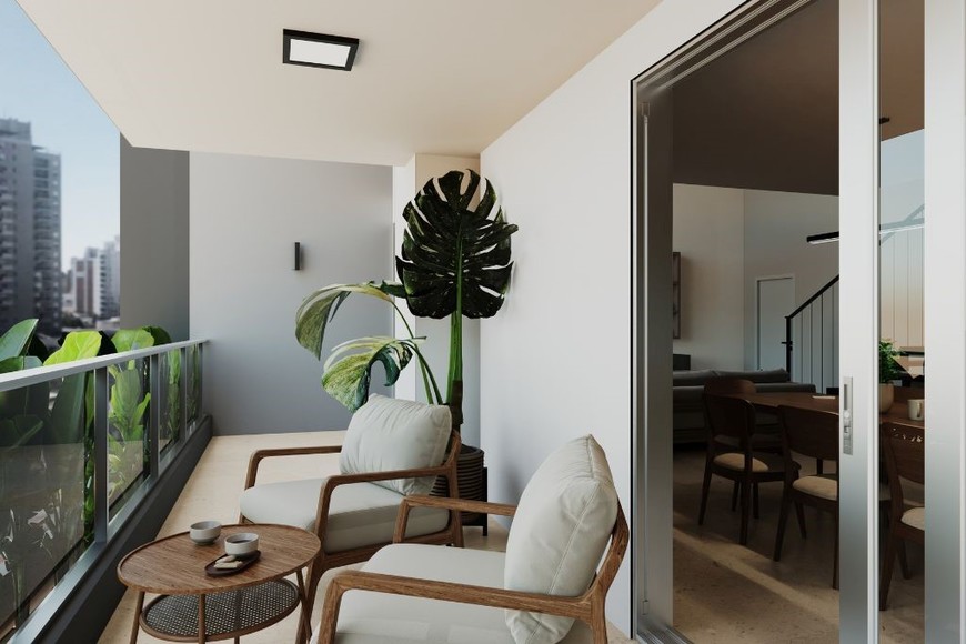 Cada unidad incluye balcones terrazas naturados que amplían la experiencia de vida.