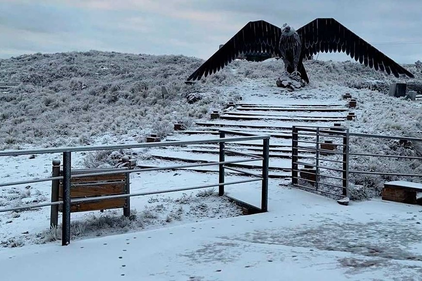 Catamarca lucía así en El Portozuelo.