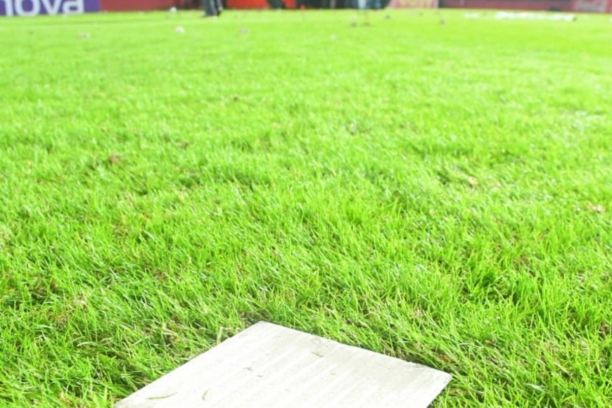 INCIDENTES EN EL BRIGADIER. COLON MITRE. DISTURBIOS EN EL CEMENTERIO. Foto: Manuel Fabatia