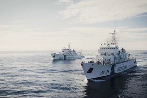 La PNA ejerce un rol central en la Zona Económica Exclusiva para prevenir la pesca ilegal. Foto: Prensa PNA