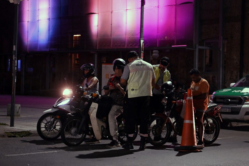 Del total de retenciones, en un 75% se vieron involucrados motociclistas.