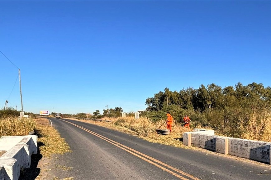 Los avances se realizan de manera simultánea con programación de tareas en diferentes sectores de las Rutas Nacionales Nº 11, 178, 98, 95 y 168