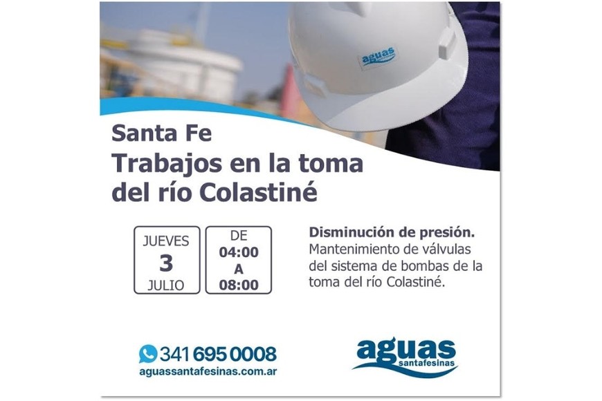 El comunicado de ASSA.